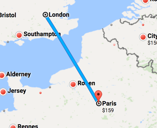 Via Google Flights